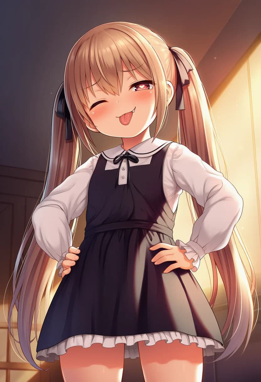 メスガキのイラスト